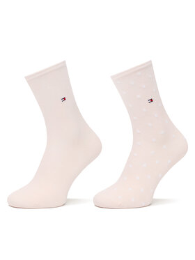 Tommy Hilfiger Șosete lungi Tommy Hilfiger 100001493 Roz