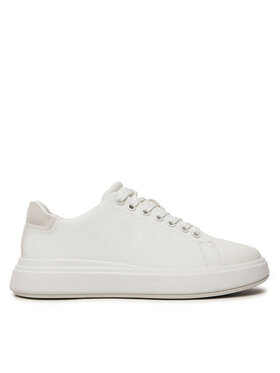 Calvin Klein Sneakersy Calvin Klein Cupsole Lace Up Mono HW0HW02445 Biały