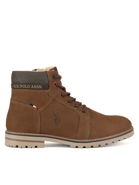U.S. Polo Assn. Черевики туристичні U.S. Polo Assn. POLY001M/DLT1 Коричневий