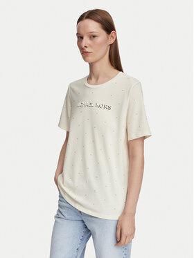 MICHAEL Michael Kors MICHAEL Michael Kors Camiseta MT6524Y97J Crema Regular Fit