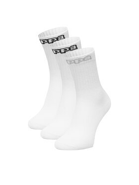 Kappa Calcetines largos Kappa CEO_KR_KAPPA_DZ004_W_AW25 Blanco
