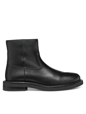 Geox Polokozačky Geox D Serilda D46WYB 00043 C9999 Černá