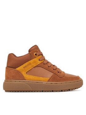 Geox Tenisice Geox J Theleven Boy J46LDC 05422 C6689 M Smeđa