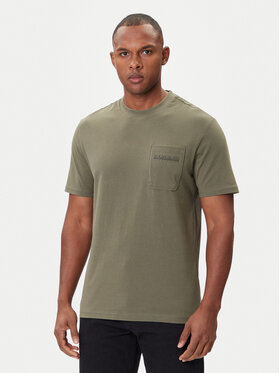 Napapijri Napapijri Camiseta S-Fanes NP0A88SE Verde Regular Fit