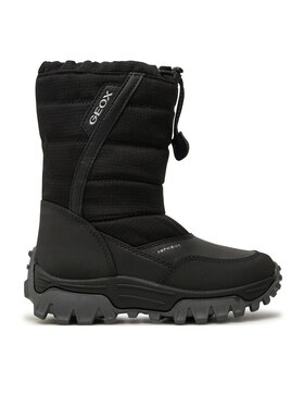 Geox Snehule Geox J Himalaya Boy B Abx J26FRA 0FU54 C9999 S Čierna
