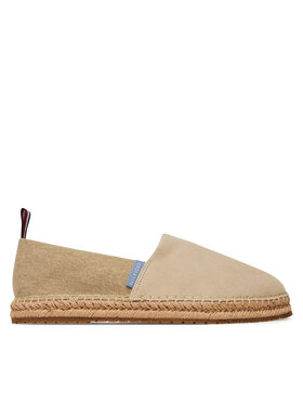 Tommy Hilfiger Espadryle Tommy Hilfiger Hilfiger Flex Mix Espadrille FM0FM05497 Beżowy