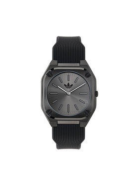 adidas Laikrodis adidas City Tech Thin AOFH24503 Juoda