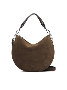 Coccinelle Torebka Coccinelle QKG Coccinellesunup Suede E1 QKG 13 02 01 Khaki