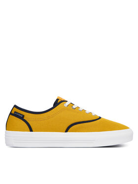 Tommy Hilfiger Scarpe sportive Tommy Hilfiger Th Vulc Cup Long Lace Canvas FM0FM05874 Giallo