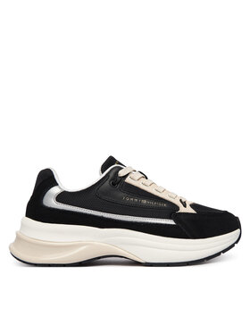 Tommy Hilfiger Sneakers Tommy Hilfiger Th Sporty Chic Runner FW0FW09187 Schwarz