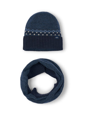 Mayoral Súprava čiapka a tunelový šál Mayoral 10069 Tmavomodrá