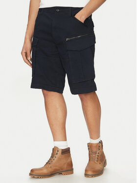 G-STAR G-STAR Pantalones cortos de tela Rovic Zip D08566-5126 990 Azul marino Relaxed Fit