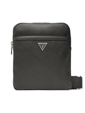 Guess Ľadvinka Guess Certosa Saffiano Smart HMECSA P3123 Čierna