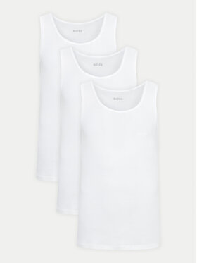 BOSS BOSS Комплект майок без рукавів 50542132 Білий Regular Fit