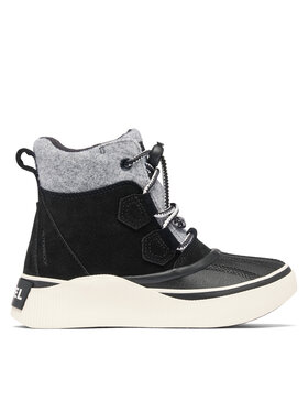 Sorel Μπότες Χιονιού Sorel Youth Out N About™ Iv Chillz Wp 2101321010 Μαύρο