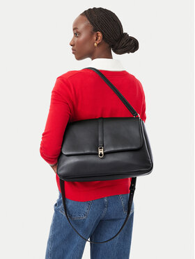 Tommy Hilfiger Táska Tommy Hilfiger Th Libre Satchel AW0AW19197 Fekete