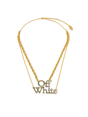 Off-White Намисто Off-White OWOB097S23MET0028445 Золотий