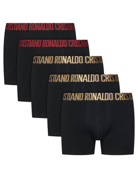 Cristiano Ronaldo CR7 Cristiano Ronaldo CR7 Conjunto de calzoncillos boxer 8125-49 Negro