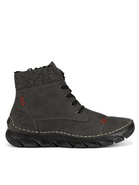 Rieker Schnürschuhe Rieker 55031-45 Grau
