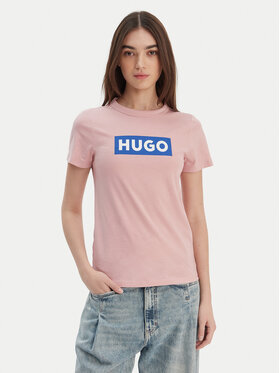 HUGO HUGO Camiseta Classic 50510772 Rosa Slim Fit