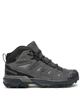 Salomon Trekingová obuv Salomon X Ultra 360 Leather Mid Gore-Tex L47570800 Čierna