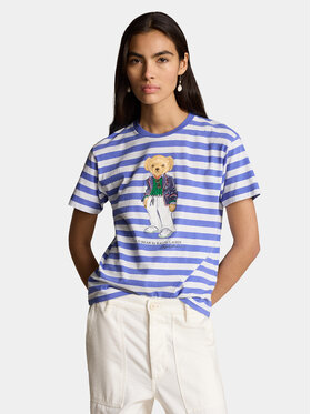 Polo Ralph Lauren Polo Ralph Lauren T-shirt Str Riv Br T 211924300001 Plava Regular Fit