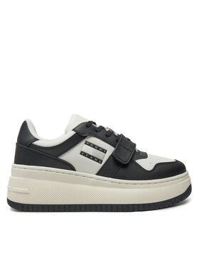 Tommy Jeans Sneakers Tommy Jeans Tjw Retro Basket Flatform Velcro EN0EN02573 Negru