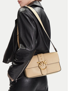 PINKO Ročna torba PINKO Love One Classic Fl 104524 A0QO C50Q Bež