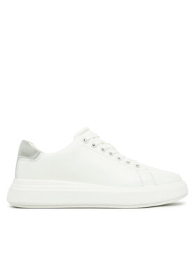 Calvin Klein Sneakersy Calvin Klein Cupsole Lace Up - Suede Bt HW0HW02404 Biela