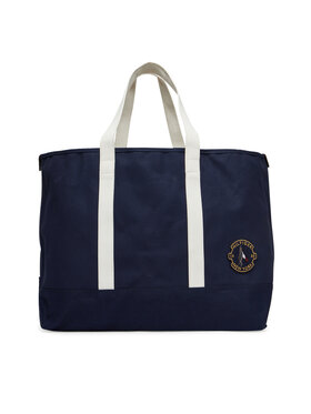 Tommy Hilfiger Kabelka Tommy Hilfiger Th Summer Tote AM0AM13557 Tmavomodrá