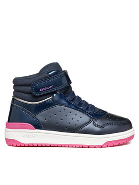Geox Sneakersy Geox J Washiba Girl J36HXA 0AJ02 C4002 M Tmavomodrá