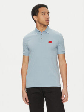HUGO HUGO Поло Dereso232 50490770 Блакитний Slim Fit
