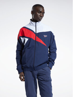 Reebok Reebok Sudadera Classics Vector Track Top H54456 Azul Regular Fit