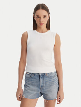 Calvin Klein Jeans Calvin Klein Jeans Top LV047B265G Blanco Slim Fit