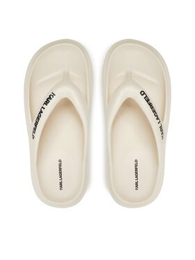 KARL LAGERFELD Žabky KARL LAGERFELD Skoona II KL85025 Bílá
