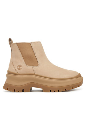 Timberland Členková obuv s elastickým prvkom Timberland Roxie Lane Mid TB0A28XMEN71 Béžová