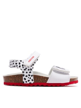 Geox Sandale Geox B Sandal Chalki Girl B452RB 0003W C0404 S Bijela