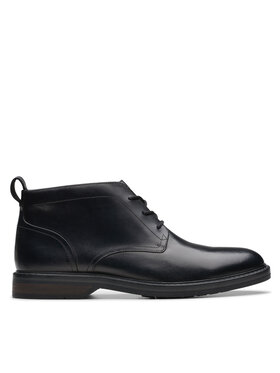 Clarks Зимни обувки Clarks Aldwin Chukka 26179683 Черен
