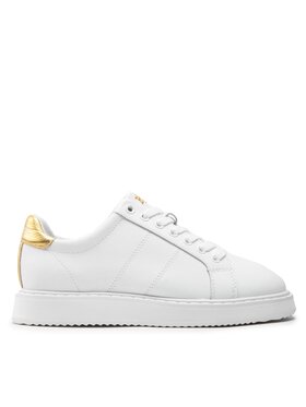 LAUREN RALPH LAUREN Sneakersy Lauren Ralph Lauren Angeline 802875886002 Biela