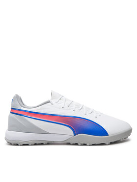 Puma Futbalové topánky Puma King Match Tt 107879 02 Biela