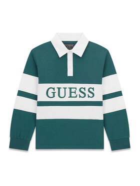 Guess Guess Поло L6RP04 KCNQ4 Зелений Regular Fit