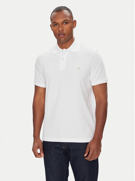 Moose Knuckles Moose Knuckles Polo majica Everett M34MT712 Bela Slim Fit