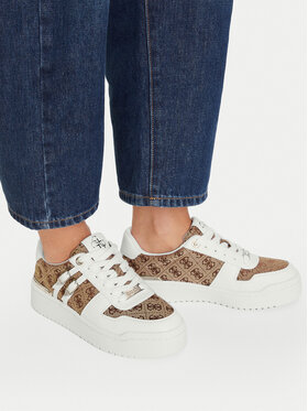 Guess Laisvalaikio batai Guess FLFMA2 FAL12 Šviesiai ruda