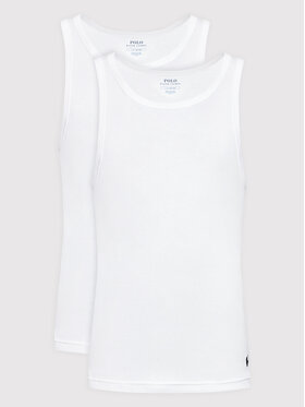 Polo Ralph Lauren Polo Ralph Lauren Комплект майок без рукавів 714835886001 Білий Regular Fit