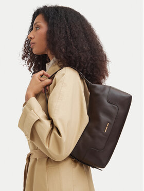 MICHAEL Michael Kors Torebka MICHAEL Michael Kors Teddi 30F6G24L2L Brązowy ciemny