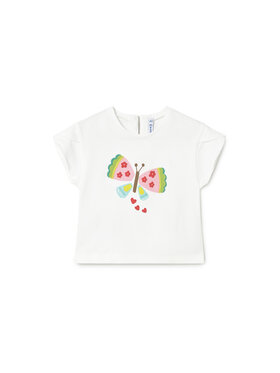 Mayoral Mayoral Camiseta 1087 Blanco Regular Fit