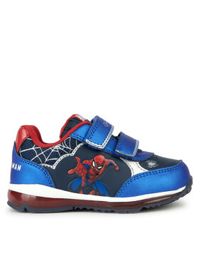 Geox Sneakersy Geox SPIDER-MAN B Todo Boy B3684A 05054 C0735 Tmavomodrá