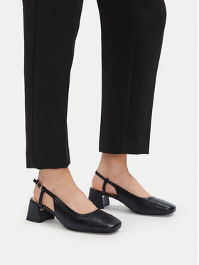 Clarks Туфлі Clarks Nyta45 Sling 26181320 Чорний