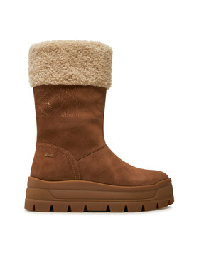 Geox Kozačky Geox D Spherica Ec7.1 B A D46WSB 00022 C6372 Hnědá