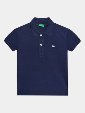 United Colors Of Benetton United Colors Of Benetton Поло 3089G3008 Cиній Regular Fit